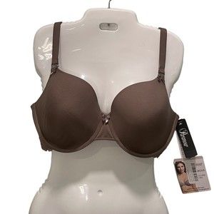 Paramour Contour T-Shirt Convertible Bra 38DDD Mink Brown 255455 Underwire